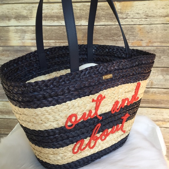 Kate spade out and about shore thing straw tote - Picture 4 of 8